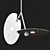 Swiss Designer OYO D Pendant 3D model small image 2