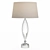 Elegant Marquise Floor Lamp 3D model small image 3