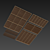 Sleek Branch Ceiling Decoration 3D model small image 6