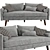  Stylish Redcliffe Sofa: Timeless Design & Ultimate Comfort 3D model small image 2