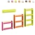 Legenda Modern Shelf Set 3D model small image 1