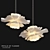 Romantic Blossom Chandelier 3D model small image 1