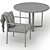 Elegant Durban and Robin Furniture Set 3D model small image 6