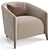 Luxurious Fendi Casa Sabrina: Elegant Armchair 3D model small image 6