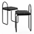 Elegant Angui Chair by AYTM 3D model small image 1