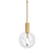 Modern Elegance: Nye Globe Pendant 3D model small image 1