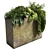 Concrete Old Vase: Outdoor Plant Pot 3D model small image 1