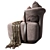 Elegant PR.696 Armchair: Stylish Comfort 3D model small image 2