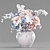 Pearl Rose Hydrangea Bouquet 3D model small image 6