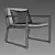 Restoration Hardware Vietri Lounge Chair 3D model small image 5
