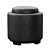 Safavieh Chelsea Leather Ottoman 3D model small image 3
