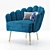 Amira Chair: Stylish and Comfortable Seating 3D model small image 2