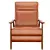 Luxury Recliner Chair: 3dsMax Scenes & PBR Materials 3D model small image 6