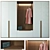 Modern 4-Piece Entrance Hall Furniture 3D model small image 1
