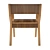 Modern Walnut Loft Armchair: Amarak 3D model small image 5