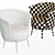 Elevate Your Space: Hay Dorso Chair 3D model small image 3