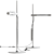 Sleek LED Table Lamp: HALO T 3D model small image 3