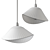 Serge Mouille Adjustable Pendant Lamp 3D model small image 5