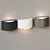 Title: Modern Tube LED Wall Sconce | Multiple Finishes 3D model small image 3