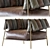 Contemporary Italian Armchair: Tirella by Bonaldo 3D model small image 2