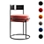 Sleek Metal Chair - Modern Design 3D model small image 2