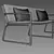 Restoration Hardware Vietri Sofa 72 3D model small image 4