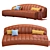 Elegant Parenthesis Sofa: Quinti Parentesi 3D model small image 1