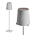 Elegant Stem Table Lamp 3D model small image 3