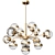 Elegant Greyson Chandelier with 13 Lamps 3D model small image 2