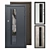 Stylish Steel Entrance Door - Ratex T4 3D model small image 1