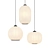 Sleek Black Pendant Light 3D model small image 1