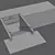 Subway Underground Crossroads Model 3D model small image 4
