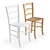 Provincial Plank Chair by Perrine 3D model small image 3