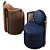 Elegant Fendi Casa Thea Armchair 3D model small image 3