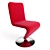 Modern Midj F12 Chair: Stylish and Accurate Design 3D model small image 2