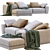 Modern Comfort: Jesse Pasha Sofa 3D model small image 4