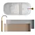 COCOON PB Bathtub: Elegant Design, Spacious Comfort 3D model small image 4