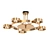 Elegant Crystal Chandelier SL014 3D model small image 1