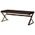 Ivy Fusion Writing Desk 3D model small image 1