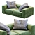 Jesse Pasha Sofa: Stylish and Modern 3D model small image 7