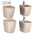 Modern Artceram Bathroom Set 3D model small image 4