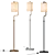 Elegant Lykins Floor Lamp 3D model small image 1