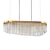 Ethereal Wave Pendant Light 3D model small image 1