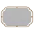 Craiova Arched Wall Mirror 3D model small image 2