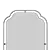 Craiova Arched Wall Mirror 3D model small image 5