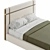 Gaye Mezzo Bed: Sleek and Elegant 3D model small image 2