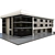 Low Poly House Building Kit 3D model small image 2