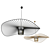 Modern Industrial Hat Pendant 3D model small image 4