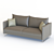 Julia Modern Euro Sofa 3D model small image 4