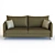 Julia Modern Euro Sofa 3D model small image 7